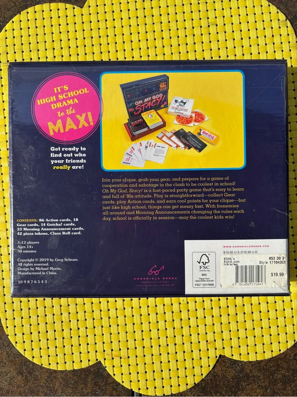 Oh My God Stacy! - '80s Party Game 2019 Sealed